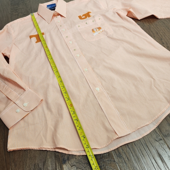 NWT TENNESSEE VOLS x Las Olas men's western pinstripe shirt - Picture 10 of 11